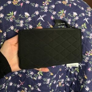 NWT Vera Bradley Wallet Card Case black